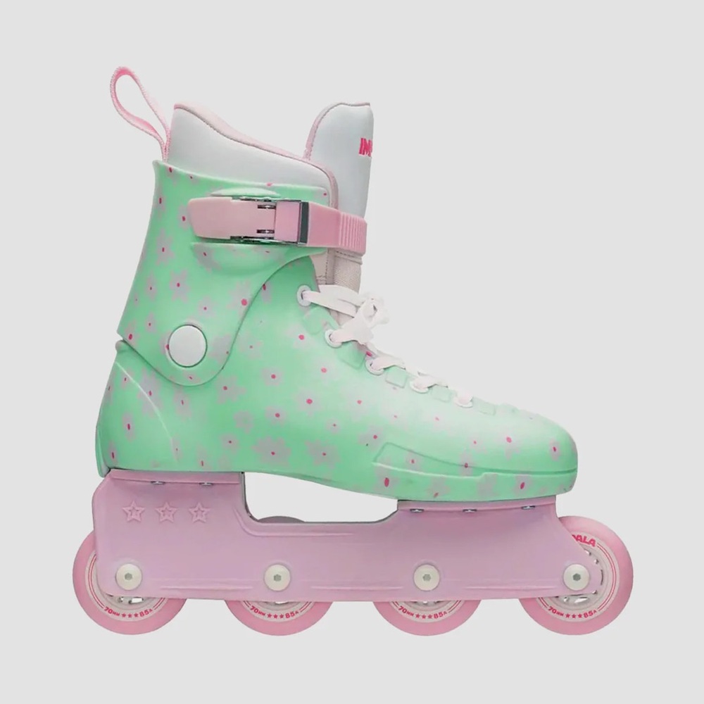 Impala Lightspeed - Mint Flower Power Inline Skat… - image 1